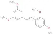 Benzene, 1-[(1E)-2-(3,5-dimethoxyphenyl)ethenyl]-2,4-dimethoxy-