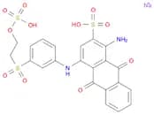 2-Anthracenesulfonic acid,1-amino-9,10-dihydro-9,10-dioxo-4-[[3-[[2-(sulfooxy)ethyl]sulfonyl]pheny…