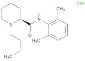 2-Piperidinecarboxamide, 1-butyl-N-(2,6-dimethylphenyl)-,monohydrochloride, (2S)-