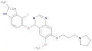 4-[(4-fluoro-2-methyl-1H-indol-5-yl)oxy]-6-methoxy-7-[3-(pyrrolidin-1-yl)propoxy]quinazoline