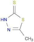 1,3,4-Thiadiazole-2(3H)-thione, 5-methyl-