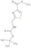 2-(tert-Butoxycarbonylamino-methyl)-thiazole-4-carboxylic acid methyl ester
