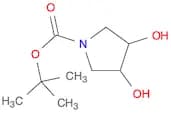 1-Pyrrolidinecarboxylic acid, 3,4-dihydroxy-, 1,1-dimethylethyl ester