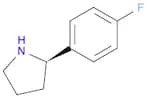 Pyrrolidine,2-(4-fluorophenyl)-, (2R)-