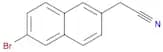 2-Naphthaleneacetonitrile, 6-bromo-