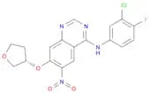 4-QuinazolinaMine,N-(3-chloro-4-fluorophenyl)-6-nitro-7-[[(3S)-tetrahydro-3-furanyl]oxy]-
