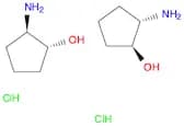 Cyclopentanol, 2-amino-, hydrochloride, (1R,2R)-rel-