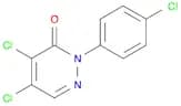 3(2H)-Pyridazinone, 4,5-dichloro-2-(4-chlorophenyl)-