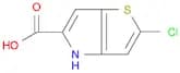 4H-Thieno[3,2-b]pyrrole-5-carboxylic acid, 2-chloro-