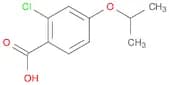 Benzoic acid, 2-chloro-4-(1-methylethoxy)-