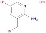 2-Pyridinamine, 5-bromo-3-(bromomethyl)-, monohydrobromide