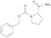 1-Pyrrolidinecarboxylic acid, 2-(aminocarbonyl)-, phenylmethyl ester,(2S)-