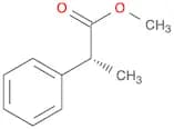 Benzeneacetic acid, a-methyl-, methyl ester, (aR)-