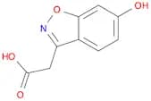 1,2-Benzisoxazole-3-acetic acid, 6-hydroxy-