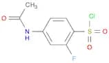 4-Acetamido-2-fluorobenzene-1-sulfonyl chloride