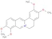 Dibenzo[a,g]quinolizinium, 5,6-dihydro-2,3,9,10-tetramethoxy-