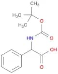 Benzeneacetic acid, a-[[(1,1-dimethylethoxy)carbonyl]amino]-