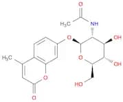 2H-1-Benzopyran-2-one,7-[[2-(acetylamino)-2-deoxy-b-D-glucopyranosyl]oxy]-4-methyl-