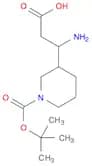 3-Amino-3-(1-(tert-butoxycarbonyl)piperidin-3-yl)propanoic acid