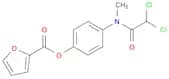 2-Furancarboxylic acid, 4-[(dichloroacetyl)methylamino]phenyl ester