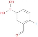 Boronic acid, (4-fluoro-3-formylphenyl)-