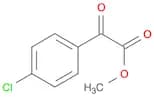 Benzeneacetic acid, 4-​chloro-​α-​oxo-​, methyl ester