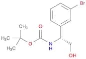 Carbamic acid, [(1R)-1-(3-bromophenyl)-2-hydroxyethyl]-,1,1-dimethylethyl ester