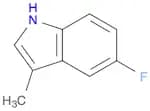 1H-Indole, 5-fluoro-3-methyl-