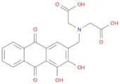Glycine,N-(carboxymethyl)-N-[(9,10-dihydro-3,4-dihydroxy-9,10-dioxo-2-anthracenyl)methyl]-