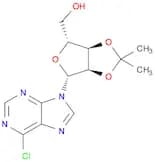 9H-Purine, 6-chloro-9-[2,3-O-(1-methylethylidene)-b-D-ribofuranosyl]-