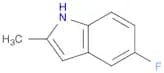 1H-Indole, 5-fluoro-2-methyl-