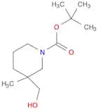 1-Piperidinecarboxylic acid, 3-(hydroxymethyl)-3-methyl-,1,1-dimethylethyl ester