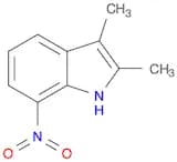 1H-Indole, 2,3-dimethyl-7-nitro-