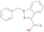 1H-​Indazole-​3-​carboxylic acid, 1-​(phenylmethyl)​-