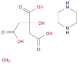 Tripiperazine bis(2-hydroxypropane-1,2,3-tricarboxylate) xhydrate