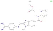 b-Alanine,N-[[2-[[[4-(aminoiminomethyl)phenyl]amino]methyl]-1-methyl-1H-benzimidazol-5-yl]carbonyl…