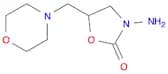 3-Amino-5-(4-morpholinylmethyl)-2-oxazolidinone