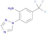 2-[1,2,4]Triazol-1-yl-5-trifluoromethyl-phenylamine