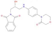 1H-Isoindole-1,3(2H)-dione,2-[(2R)-2-hydroxy-3-[[4-(3-oxo-4-morpholinyl)phenyl]amino]propyl]-