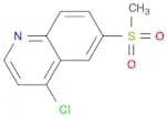 4-Chloro-6-(methylsulfonyl)quinoline