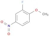 Benzene, 2-fluoro-1-methoxy-4-nitro-