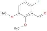 Benzaldehyde, 6-fluoro-2,3-dimethoxy-