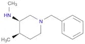 3-Piperidinamine, N,4-dimethyl-1-(phenylmethyl)-, (3R,4R)-