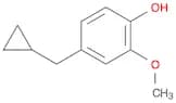 4-(Cyclopropylmethyl)-2-methoxyphenol