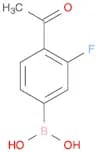 Boronic acid, (4-acetyl-3-fluorophenyl)-