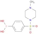 Boronic acid, [4-[(4-methyl-1-piperazinyl)sulfonyl]phenyl]-