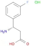 (S)-3-Amino-3-(3-fluorophenyl)propanoic acid HCl
