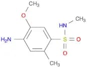 4-Amino-5-methoxy-N,2-dimethyl-benzenesulfonamide