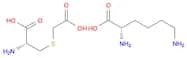 (R)-2-Amino-3-((carboxymethyl)thio)propanoic acid compound with (S)-2,6-diaminohexanoic acid (1:1)