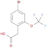 Benzeneacetic acid, 4-bromo-2-(trifluoromethoxy)-